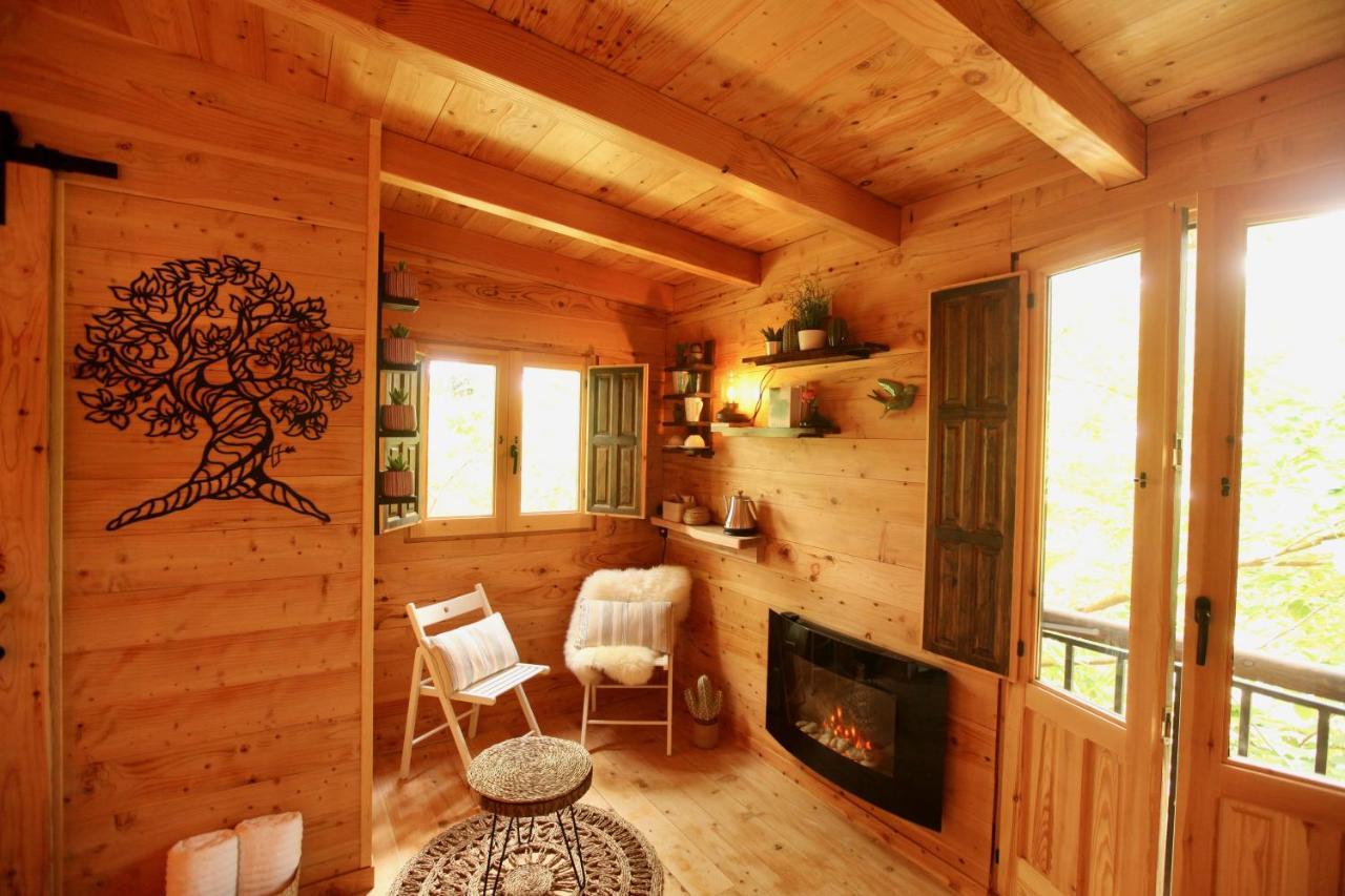 Maison d'hôtes Naturetreehouse Casa Sobre Los Arboles à Blanes Extérieur photo